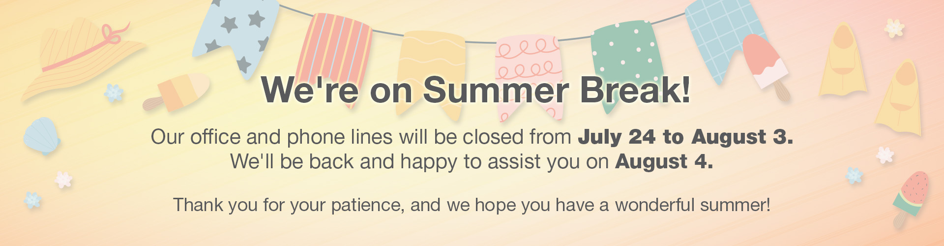 FY27 Summer Shutdown  1920x500